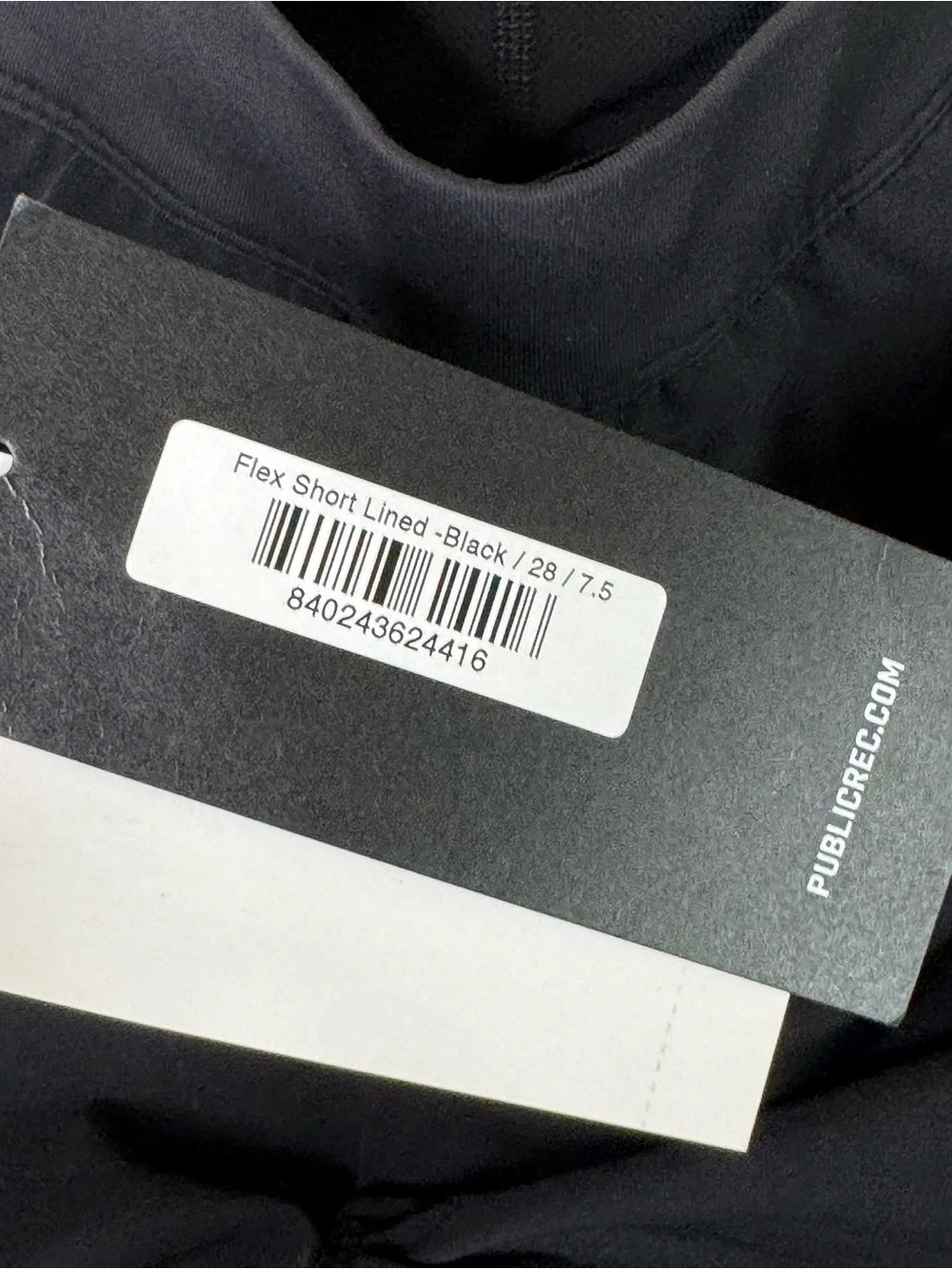Public Rec Flex Short Lined 7 1/2